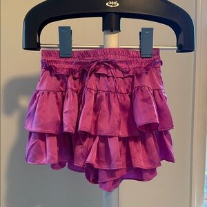 Day + moon  Ruffled Mini Skort